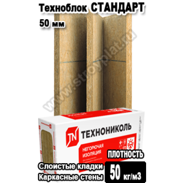 ТЕХНОБЛОК 1200x600x50