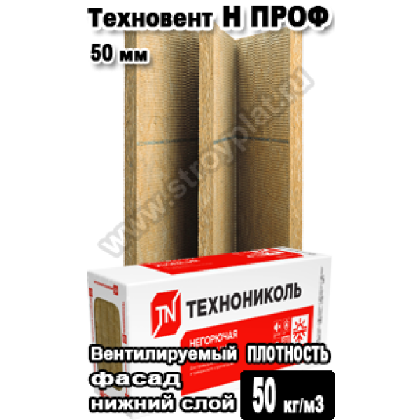 ТЕХНОВЕНТ Н ПРОФ 1200x600x50